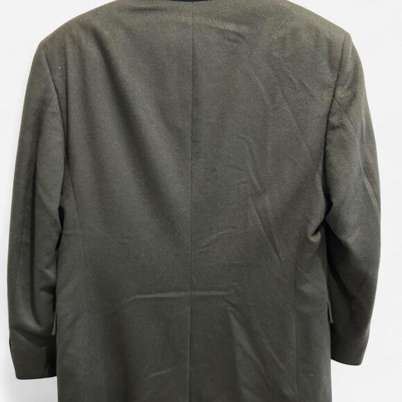 Dark green Jos A Bank cashmere suit/ sport jacket size 40 reg/ L J. Crew - Picture 3 of 8